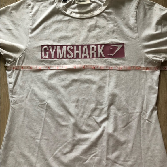 Gymshark White Logo T-Shirt - Picture 4 of 9